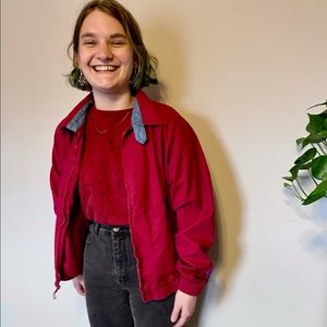 Vintage red jacket